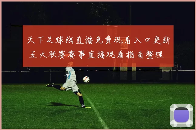 天下足球线直播免费观看入口更新 五大联赛赛事直播观看指南整理